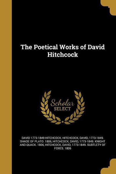 Produktbild: The Poetical Works of David Hitchcock