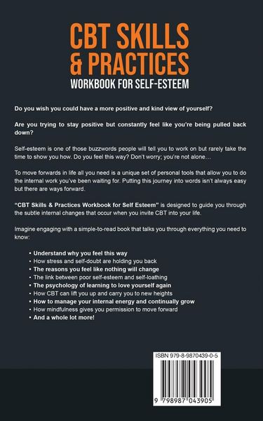 Produktbild: CBT Skills & Practices Workbook for Self Esteem