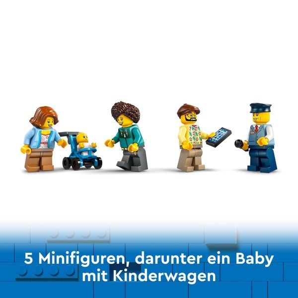 Produktbild: LEGO City Doppeldeckerbus, Fahrzeug-Spielzeug für Kinder 60407
