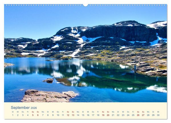 Produktbild: Trolltunga (Wandkalender 2026 DIN A2 quer), CALVENDO Monatskalender