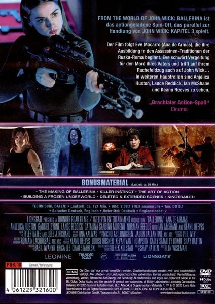 Produktbild: Ballerina - From the World of John Wick
