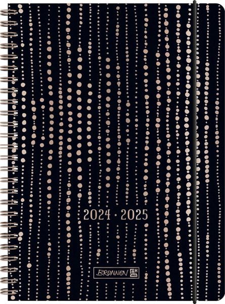 Schülerkalender 2024/2025 'Pearls', 2 Seiten = 1 Woche, A5, 208 Seiten
