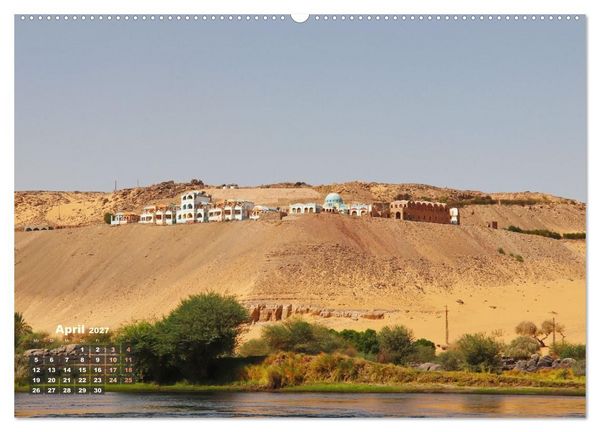 Produktbild: &Auml;gypten - Landschaften entlang des Nils (Wandkalender 2027 DIN A2 quer), CALVENDO Monatskalender