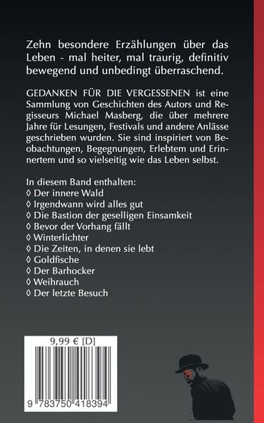 Produktbild: Gedanken f&uuml;r die Vergessenen