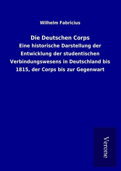 Produktbild: Die Deutschen Corps