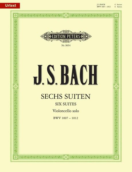Produktbild: Cello Suites BWV 1007-1012 for Cello Solo
