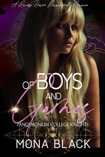 Produktbild: Of Boys and Games: a Reverse Harem Paranormal Romance (Pandemonium College Knights, #1)