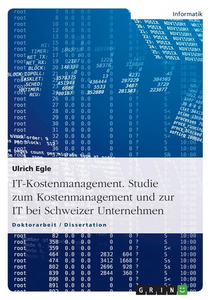 Produktbild: IT-Kostenmanagement. Studie zum Kostenmanagement und zur IT bei Schweizer Unternehmen