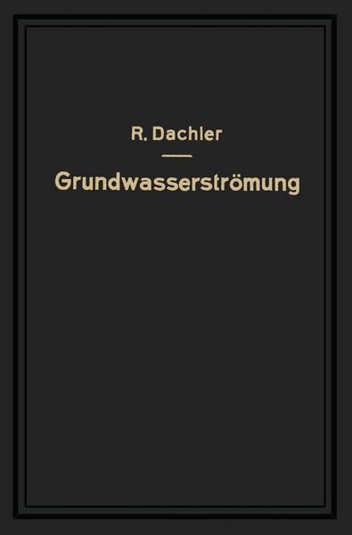 Produktbild: Grundwasserstr&ouml;mung