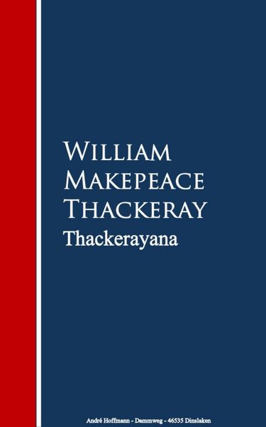 Produktbild: Thackerayana