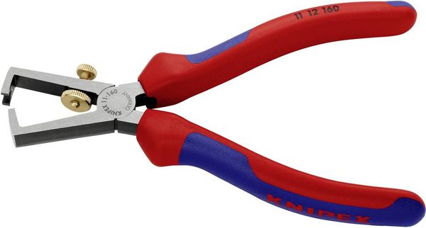 Produktbild: Knipex 11 12 160 11 12 160 Abisolierzange 10mm&sup2; (max) 7 (max) 5mm (max)