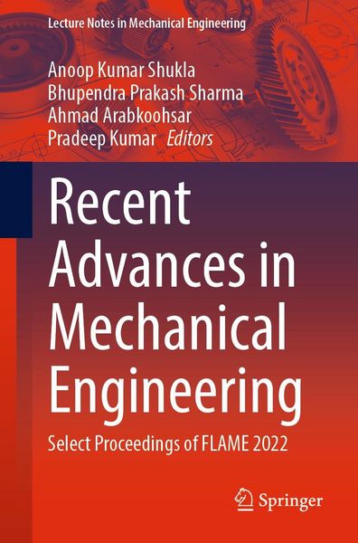 Produktbild: Recent Advances in Mechanical Engineering