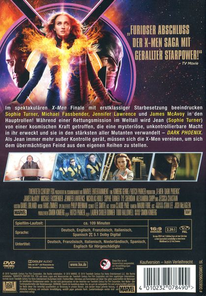 Produktbild: X-Men - Dark Phoenix