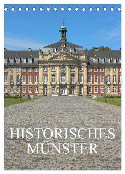 Historisches Münster (Tischkalender 2026 DIN A5 hoch), CALVENDO Monatskalender