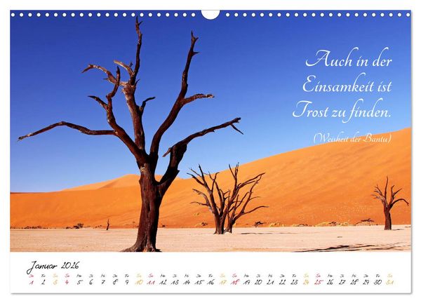Produktbild: AFRIKA - Kontinent der Poesie (Wandkalender 2026 DIN A3 quer), CALVENDO Monatskalender