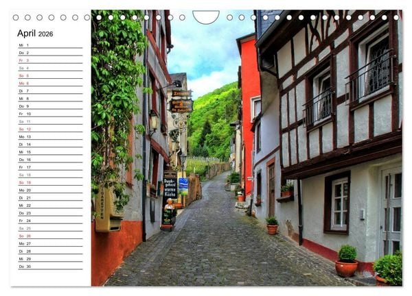 Produktbild: Eine Perle an der Mosel &ndash; Bernkastel-Kues (Wandkalender 2026 DIN A4 quer), CALVENDO Monatskalender
