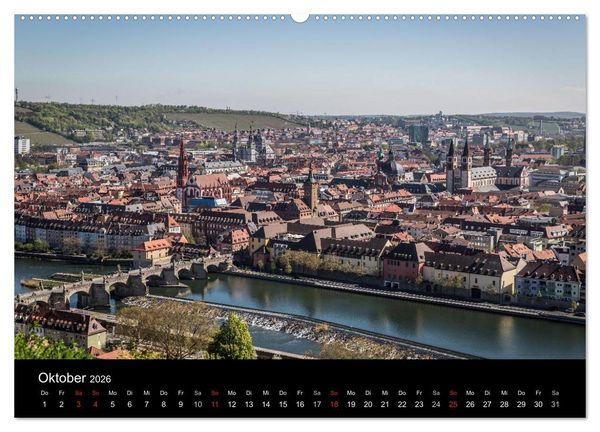 Produktbild: Malerisches Frankenland (hochwertiger Premium Wandkalender 2026 DIN A2 quer), Kunstdruck in Hochglanz