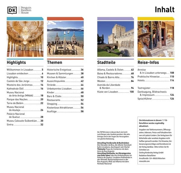 Produktbild: TOP10 Reisef&uuml;hrer Lissabon