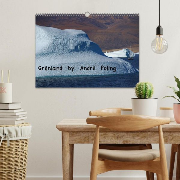 Produktbild: Gr&ouml;nland by Andr&eacute; Poling (Wandkalender 2026 DIN A3 quer), CALVENDO Monatskalender