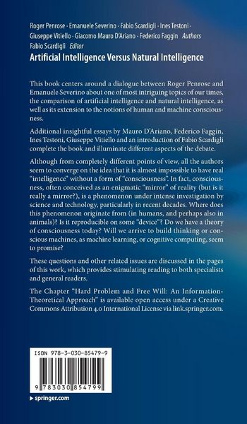 Produktbild: Artificial Intelligence Versus Natural Intelligence