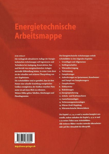 Produktbild: Energietechnische Arbeitsmappe