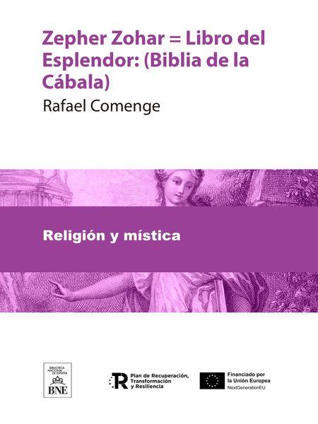 Produktbild: Zepher Zohar = Libro del Esplendor : (Biblia de la C&aacute;bala)