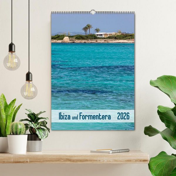 Produktbild: Ibiza und Formentera (Wandkalender 2026 DIN A2 hoch), CALVENDO Monatskalender