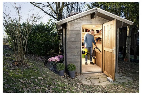 Produktbild: K&auml;rcher Home & Garden WD 1 Compact Battery 1.198-301.0 Nass-/Trockensauger 230 W 7 l inkl. 1 Akku