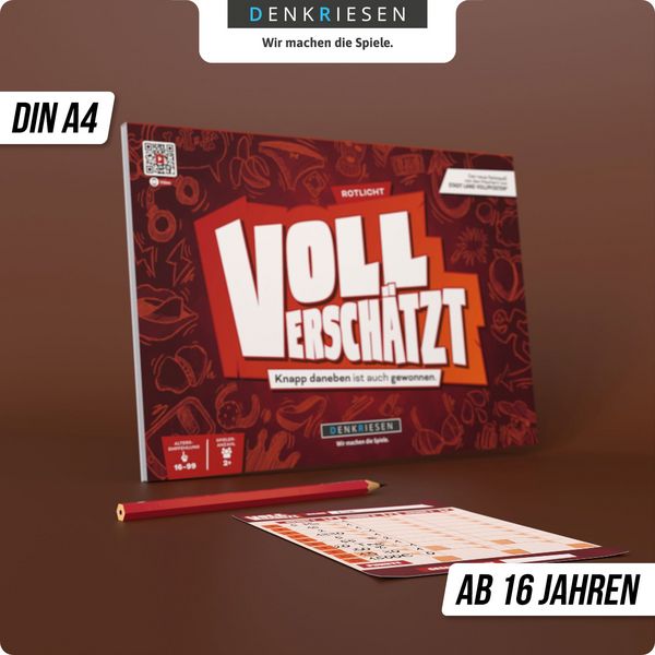 Produktbild: DENKRIESEN - VOLL VERSCH&Auml;TZT! Rotlicht Edition - "Knapp daneben ist auch gewonnen."