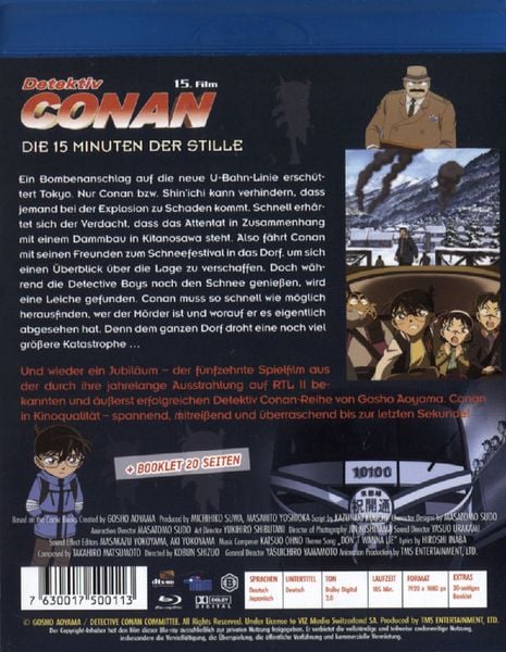Detektiv Conan - 15. Film - Die 15 Minuten der Stille