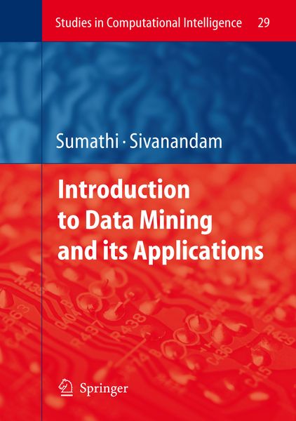 Produktbild: Introduction to Data Mining and its Applications