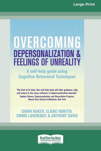 Produktbild: Overcoming Depersonalization and Feelings of Unreality (16pt Large Print Edition)