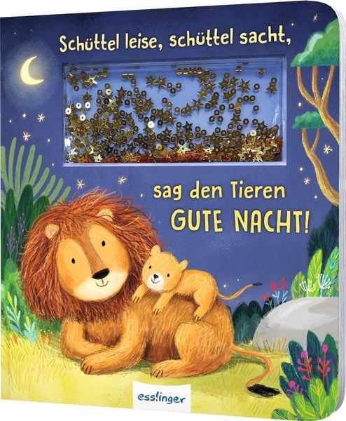Produktbild: Sch&uuml;ttel-Pappe: Sch&uuml;ttel leise, sch&uuml;ttel sacht, sag den Tieren Gute Nacht!