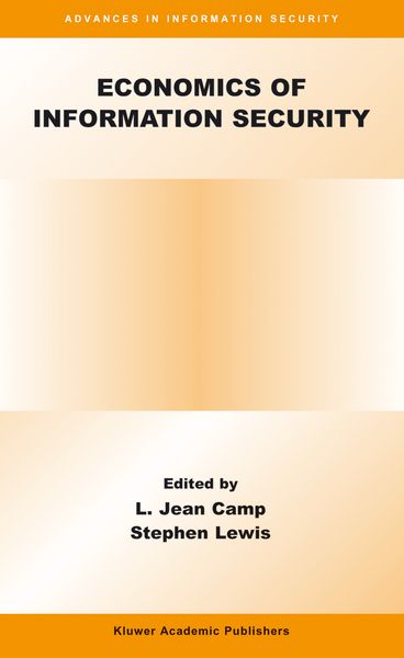 Produktbild: Economics of Information Security