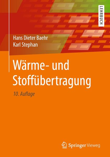 Produktbild: W&auml;rme- und Stoff&uuml;bertragung
