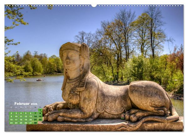 Produktbild: Park Sch&ouml;nbusch Aschaffenburg (Wandkalender 2026 DIN A2 quer), CALVENDO Monatskalender