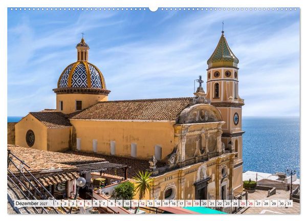 Produktbild: Amalfik&uuml;ste und Capri - Sehnsuchtsorte (hochwertiger Premium Wandkalender 2027 DIN A2 quer), Kunstdruck in Hochglanz