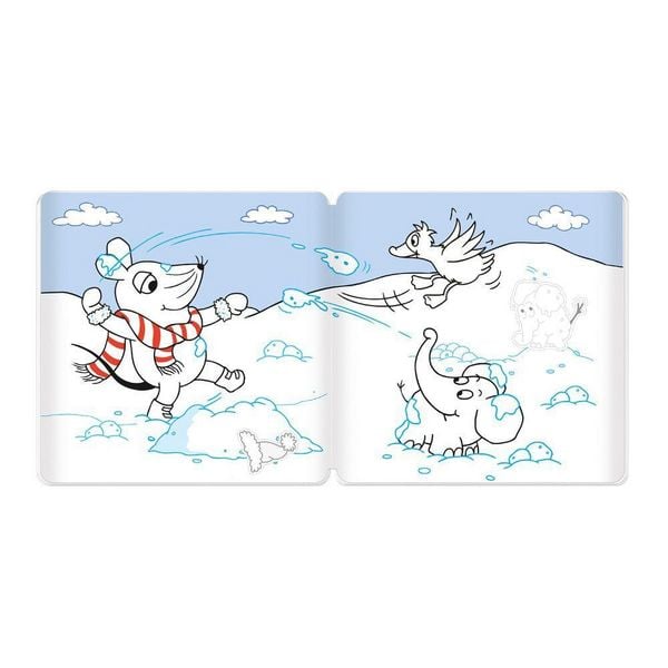 Produktbild: TR&Ouml;TSCH - Die Maus Stickermalbuch Winter Malbuch mit Stickern | Ab 4 Jahren