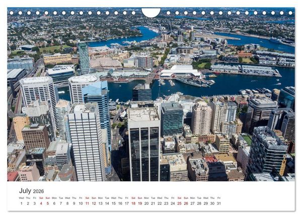 Produktbild: Sydney - An extremely handsome city (Wall Calendar 2026 DIN A4 landscape), CALVENDO 12 Month Wall Calendar