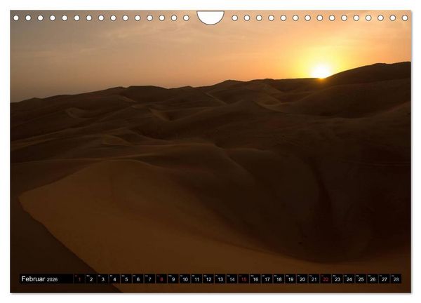 Produktbild: Rub al Khali - die gr&ouml;sste Sandw&uuml;ste der Erde (Wandkalender 2026 DIN A4 quer), CALVENDO Monatskalender
