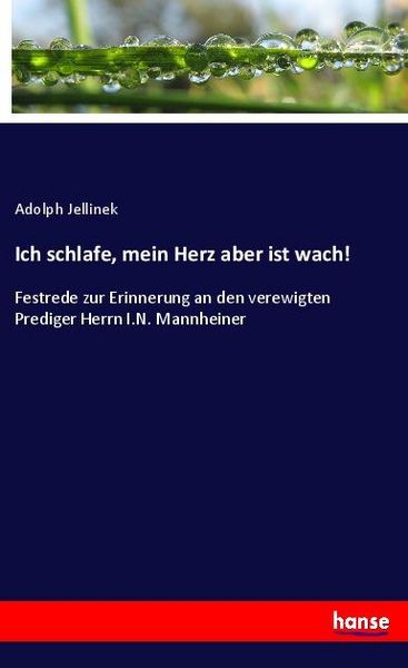 Produktbild: Ich schlafe, mein Herz aber ist wach!