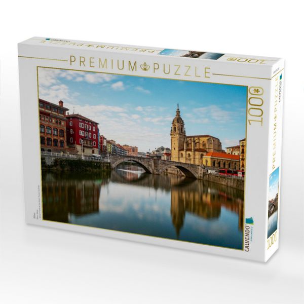 Produktbild: CALVENDO Puzzle Bilbao | 1000 Teile Lege-Gr&ouml;&szlig;e 64x48cm Foto-Puzzle f&uuml;r gl&uuml;ckliche Stunden