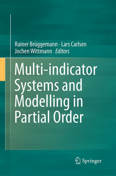 Produktbild: Multi-indicator Systems and Modelling in Partial Order