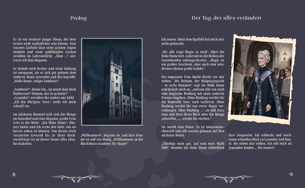 Produktbild: Dark Hearts & Magic Minds &ndash; Eine R&auml;tsel-Romantasy