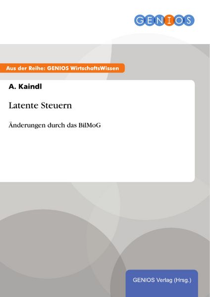 Produktbild: Latente Steuern