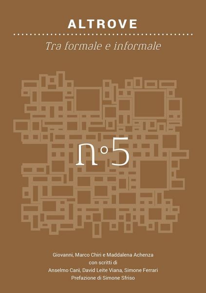 Produktbild: Altrove. Tra formale e informale, l'architettura in Mozambico