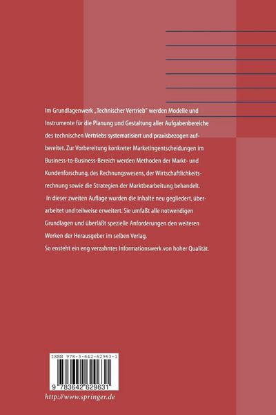 Produktbild: Technischer Vertrieb