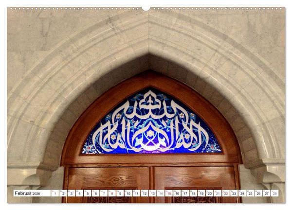 Produktbild: Die Kul Scharif Moschee - Architektonisches Kleinod in Kasan (hochwertiger Premium Wandkalender 2026 DIN A2 quer), Kunstdruck in Hochglanz