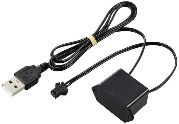Produktbild: TRU COMPONENTS EL-Inverter 5 V/DC Schwarz (L x B x H) 40 x 18 x 23mm
