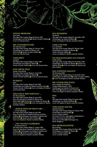 Produktbild: Swamp Thing von Alan Moore (Deluxe Edition)